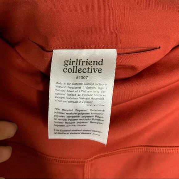 Girlfriend collective compressive high rise leggings size medium sustainable - Picture 3 of 9